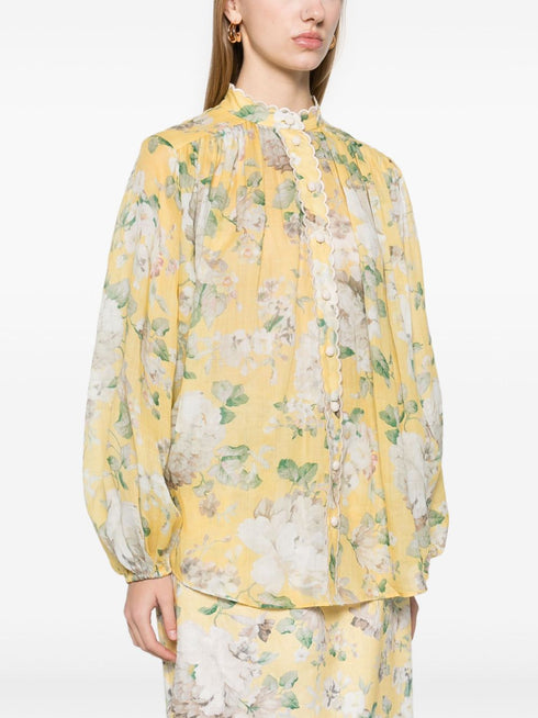 acacia scallop shirt